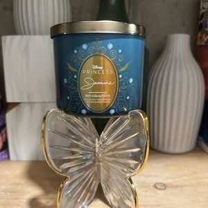 Disney Princess Jasmine Blue Candle